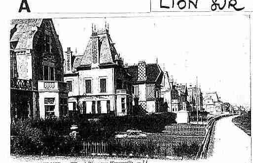 Ville de LIONSURMER Carte postale ancienne