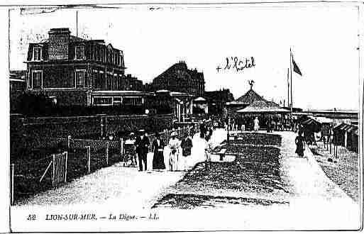 Ville de LIONSURMER Carte postale ancienne