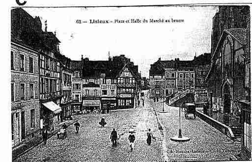 Ville de LISIEUX Carte postale ancienne