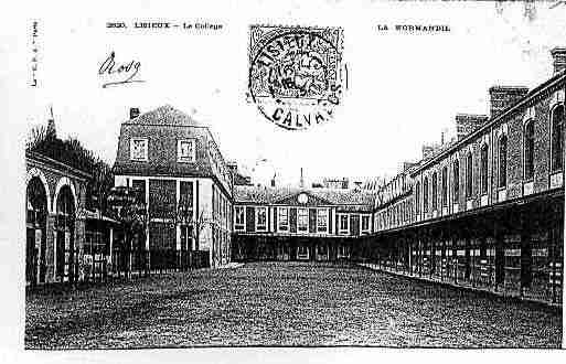 Ville de LISIEUX Carte postale ancienne