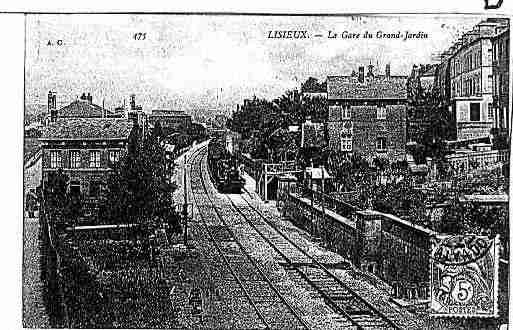 Ville de LISIEUX Carte postale ancienne