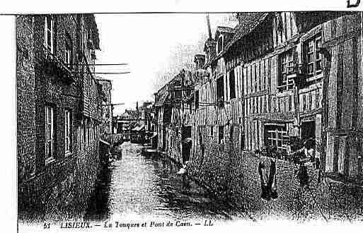 Ville de LISIEUX Carte postale ancienne