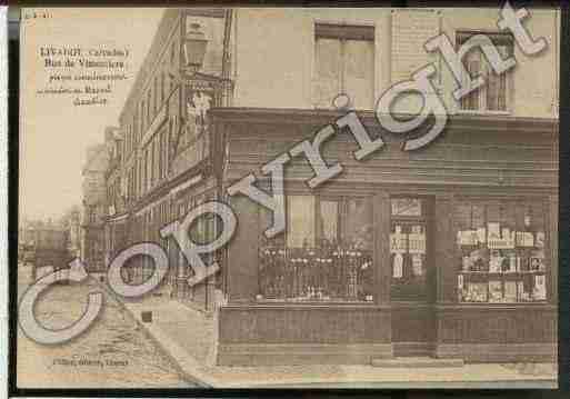 Ville de LIVAROT Carte postale ancienne