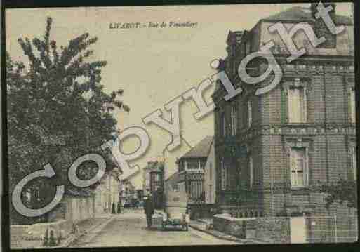 Ville de LIVAROT Carte postale ancienne