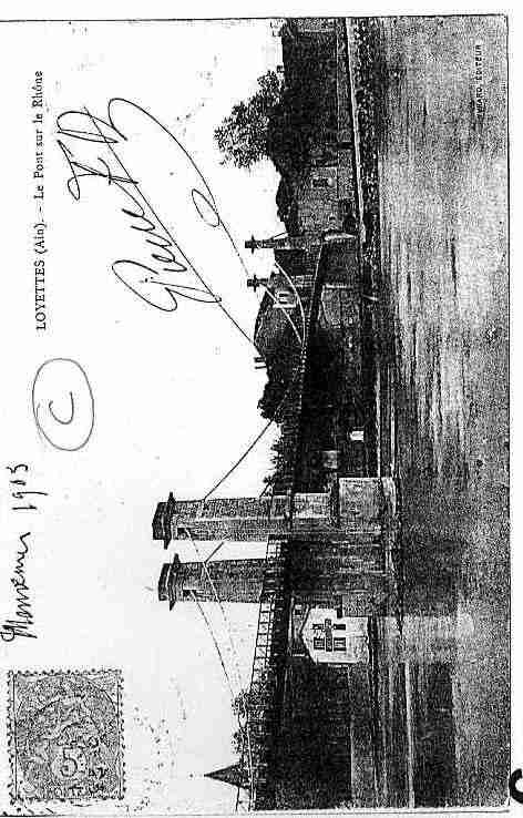 Ville de LOYETTES Carte postale ancienne