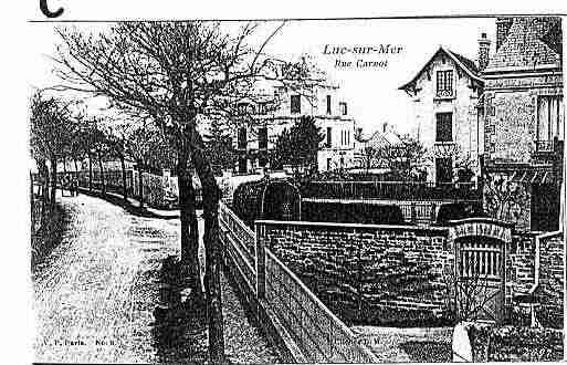 Ville de LUCSURMER Carte postale ancienne