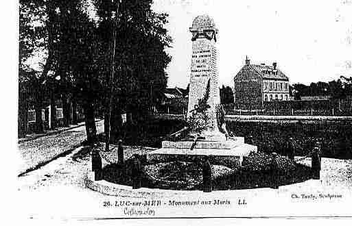 Ville de LUCSURMER Carte postale ancienne