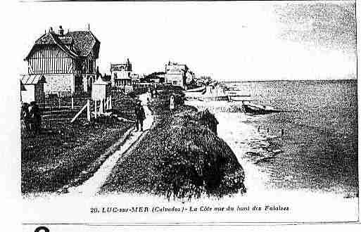 Ville de LUCSURMER Carte postale ancienne