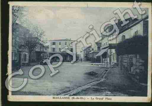 Ville de MAILLANE Carte postale ancienne