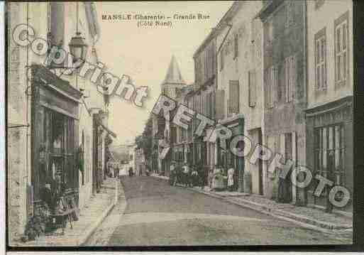 Ville de MANSLE Carte postale ancienne