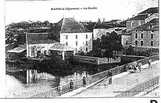 Ville de MANSLE Carte postale ancienne