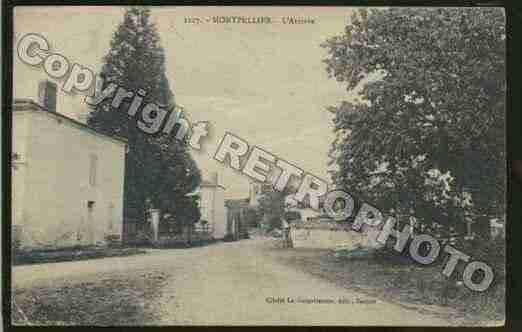 Ville de MARCILLACLANVILLE Carte postale ancienne