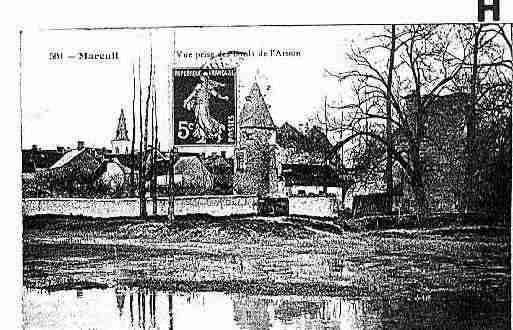 Ville de MAREUILSURARNON Carte postale ancienne