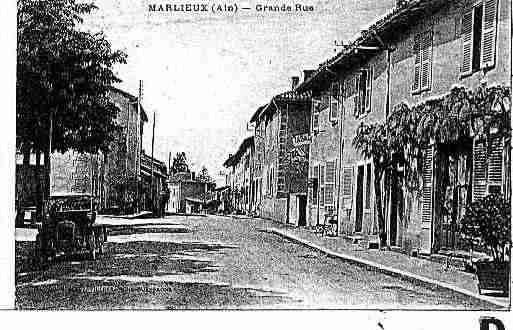 Ville de MARLIEUX Carte postale ancienne