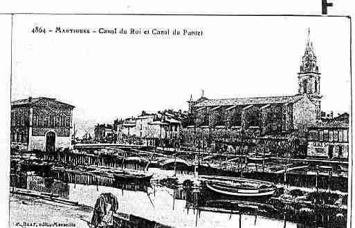 Ville de MARTIGUES Carte postale ancienne