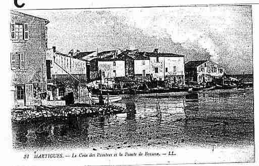 Ville de MARTIGUES Carte postale ancienne