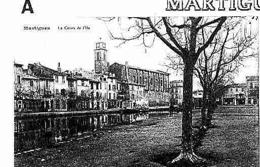 Ville de MARTIGUES Carte postale ancienne