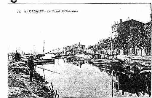 Ville de MARTIGUES Carte postale ancienne