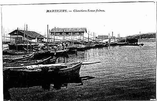 Ville de MARTIGUES Carte postale ancienne