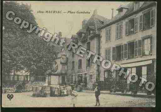 Ville de MAURIAC Carte postale ancienne