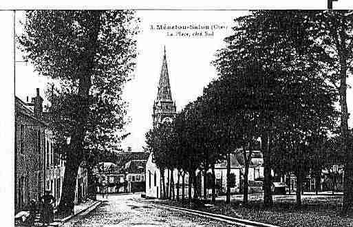 Ville de MENETOUSALON Carte postale ancienne