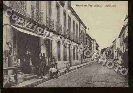 Ville de MESCHERSSURGIRONDE Carte postale ancienne