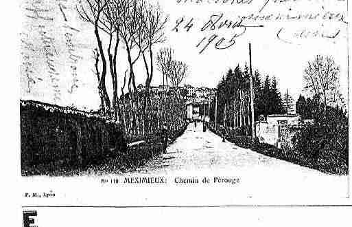 Ville de MEXIMIEUX Carte postale ancienne