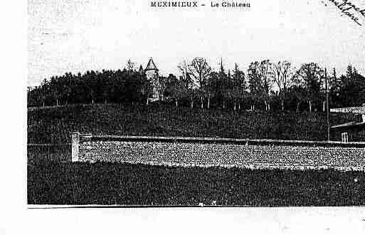 Ville de MEXIMIEUX Carte postale ancienne