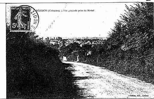 Ville de MEZIDONCANON Carte postale ancienne