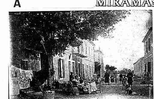 Ville de MIRAMAS Carte postale ancienne