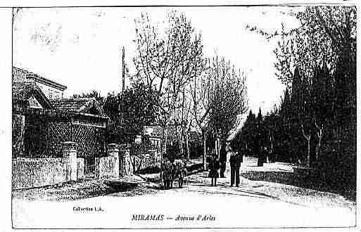 Ville de MIRAMAS Carte postale ancienne