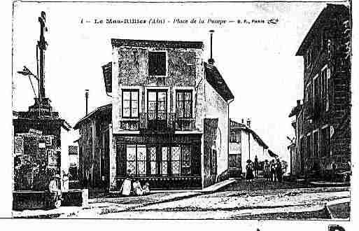 Ville de MIRIBEL Carte postale ancienne