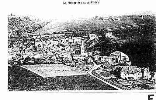 Ville de MONASTERE(LE) Carte postale ancienne