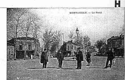 Ville de MONTAUBAN Carte postale ancienne