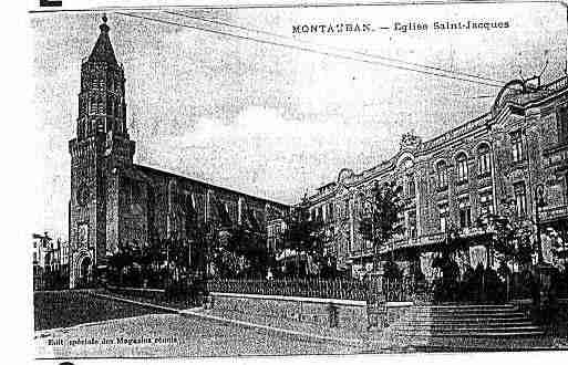 Ville de MONTAUBAN Carte postale ancienne