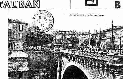 Ville de MONTAUBAN Carte postale ancienne