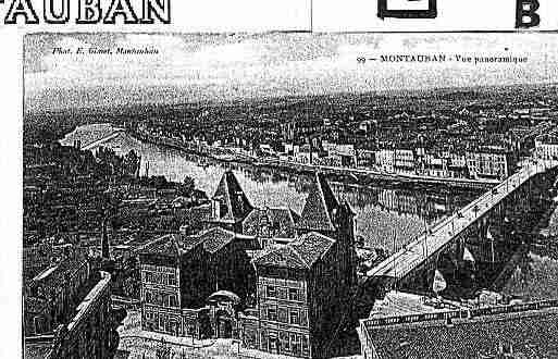 Ville de MONTAUBAN Carte postale ancienne