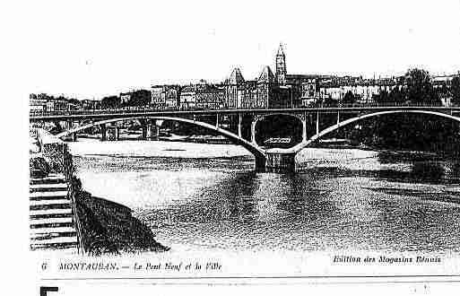 Ville de MONTAUBAN Carte postale ancienne