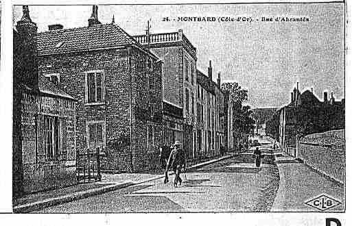 Ville de MONTBARD Carte postale ancienne