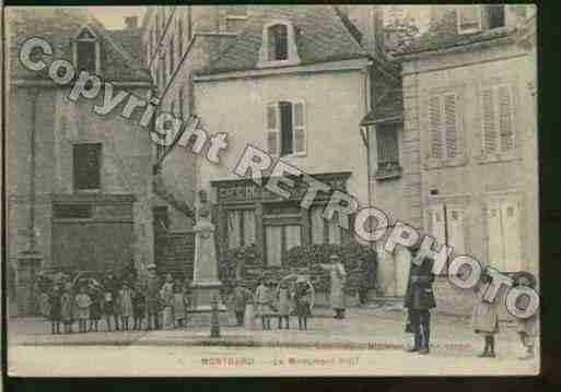 Ville de MONTBARD Carte postale ancienne