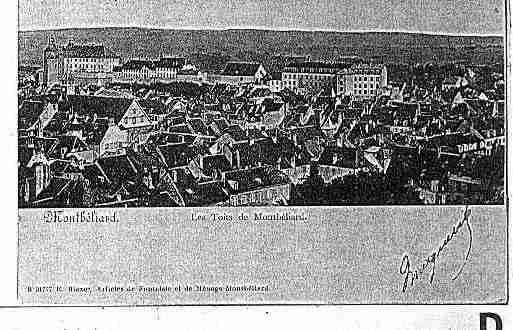 Ville de MONTBELIARD Carte postale ancienne