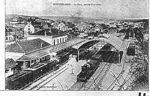 Ville de MONTBELIARD Carte postale ancienne