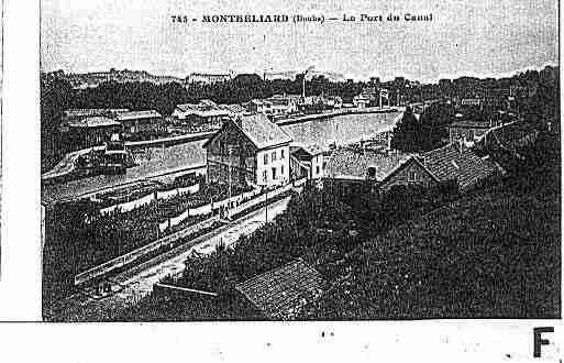 Ville de MONTBELIARD Carte postale ancienne