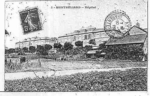 Ville de MONTBELIARD Carte postale ancienne