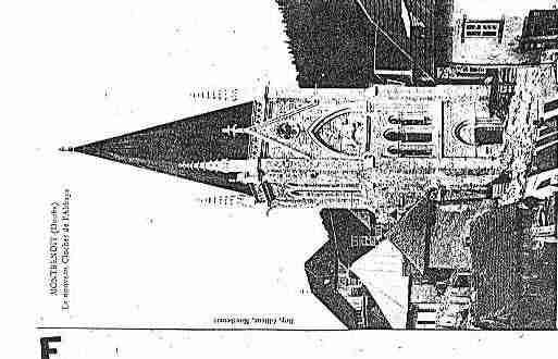 Ville de MONTBENOIT Carte postale ancienne