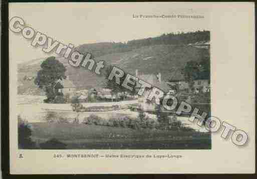 Ville de MONTBENOIT Carte postale ancienne