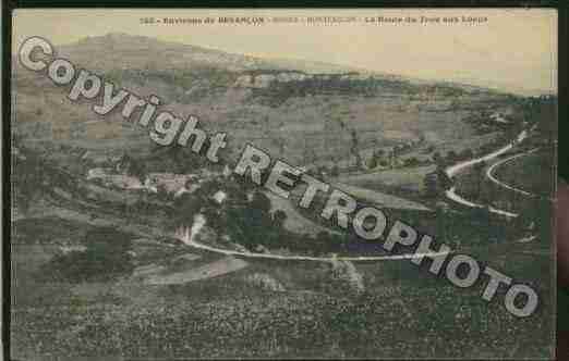 Ville de MONTFAUCON Carte postale ancienne