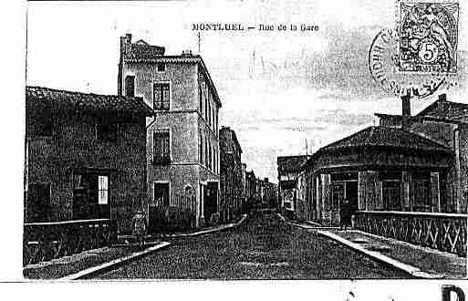 Ville de MONTLUEL Carte postale ancienne