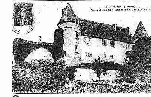 Ville de MONTMOREAUSAINTCYBARD Carte postale ancienne