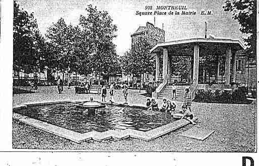 Ville de MONTREUIL Carte postale ancienne